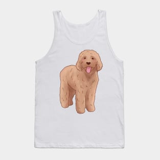 Golden Doodle illustration Tank Top